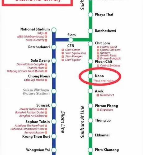 Appartement - Sukhumvit Soi 5 Bts Nana- Size 47m2 *